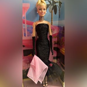 💎 BARBIE THE MOVIE DOLL SOLO IN SPOTLIGHT ICONIC DRESS MARGOT ROBBIE 👛💄💍🌸